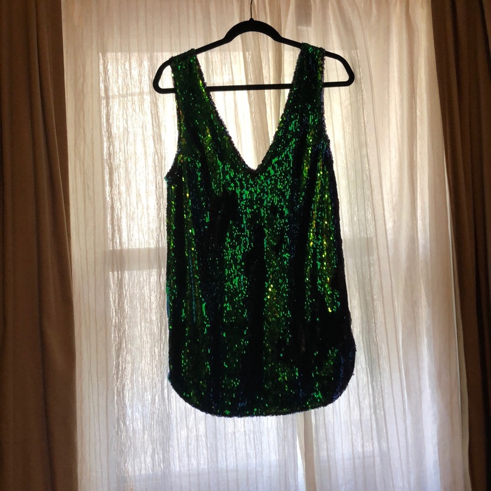 Mermaid sequin top.